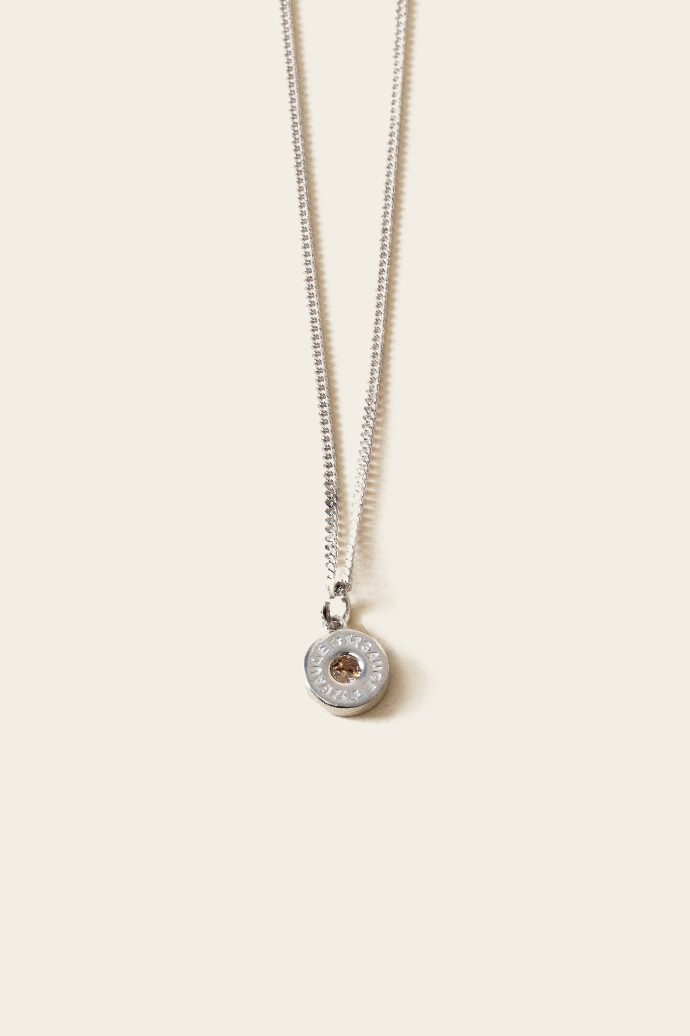 Heritage 12 Gauge Necklace - champagne