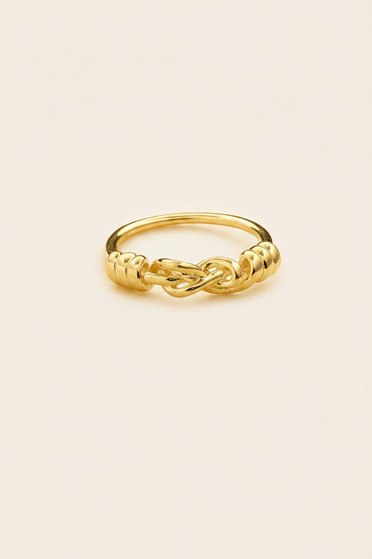 Trailblazer Elegant Eight Ring Gold Plated