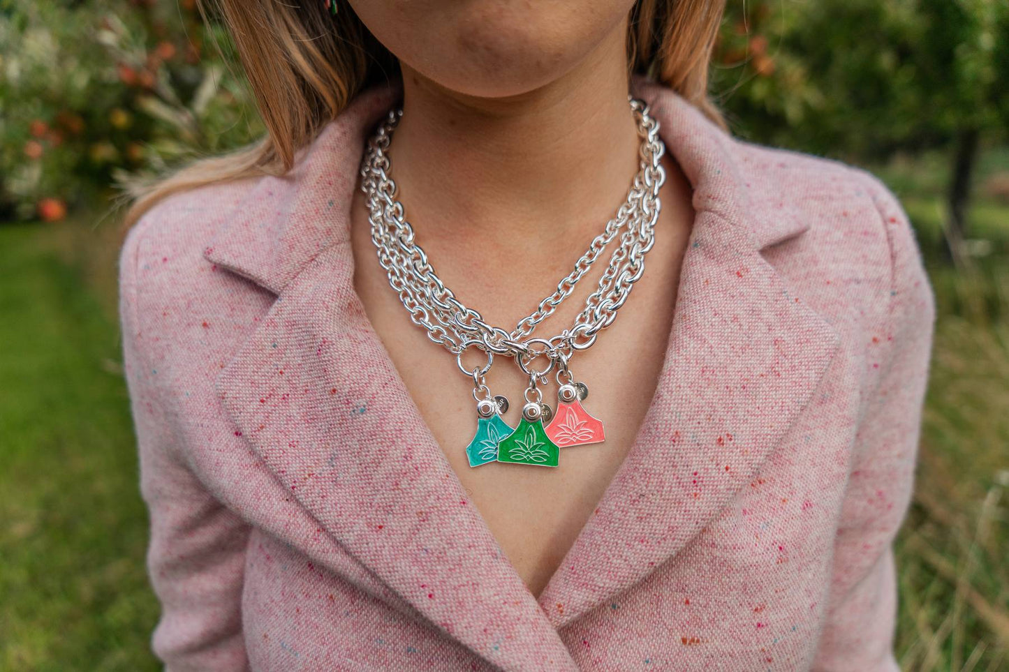 Cowgirl Pop Cable Chain Necklace