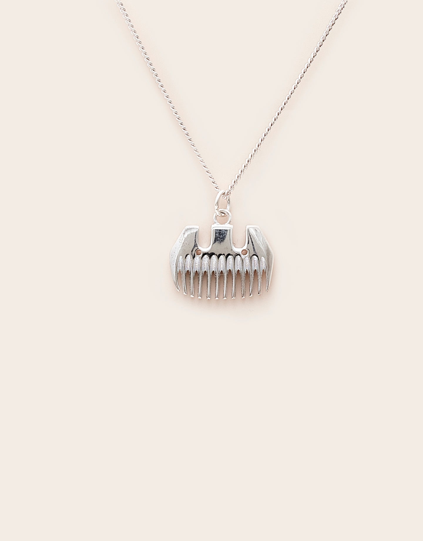 Heritage Wool Comb pendant necklace