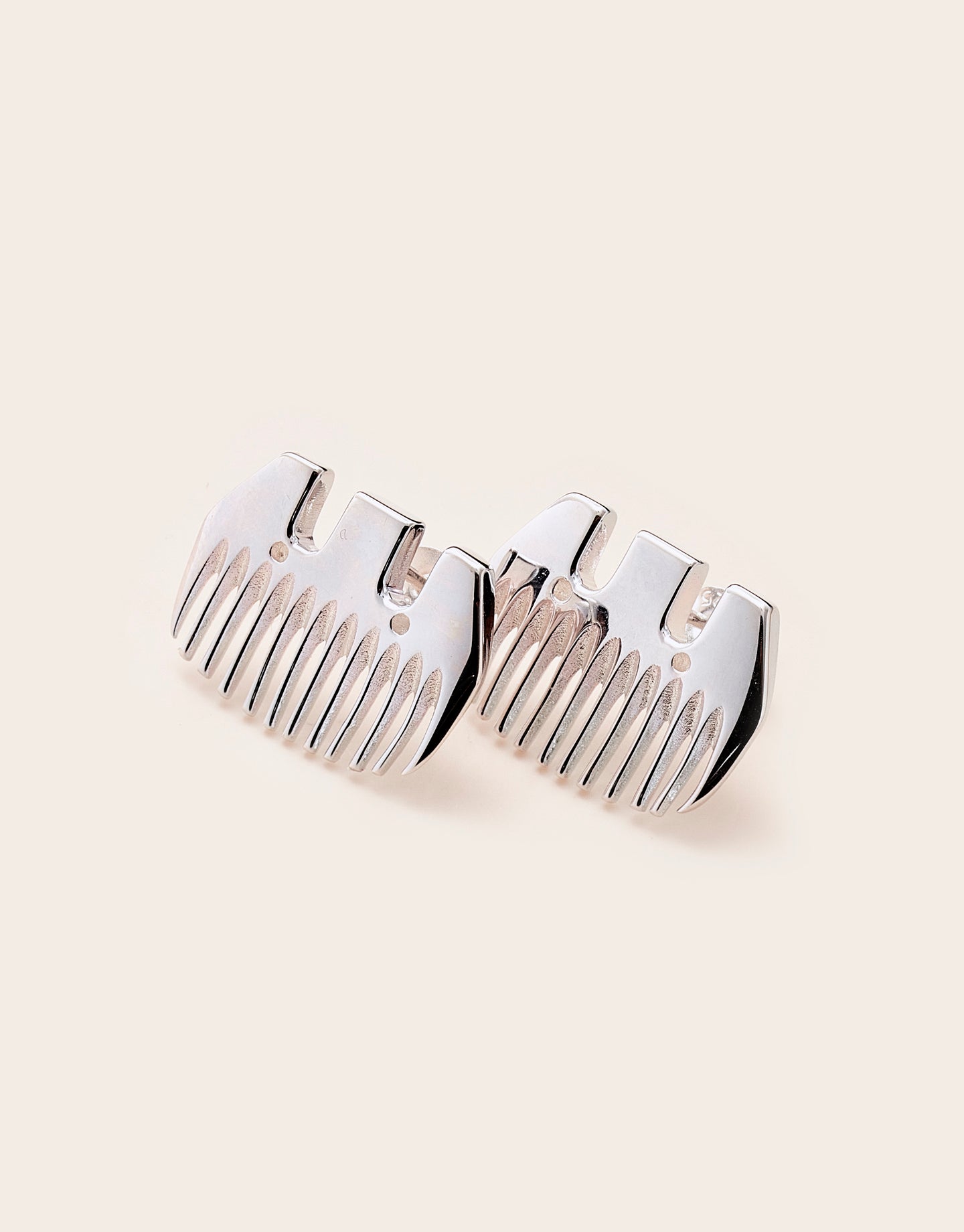 Heritage Wool Comb studs