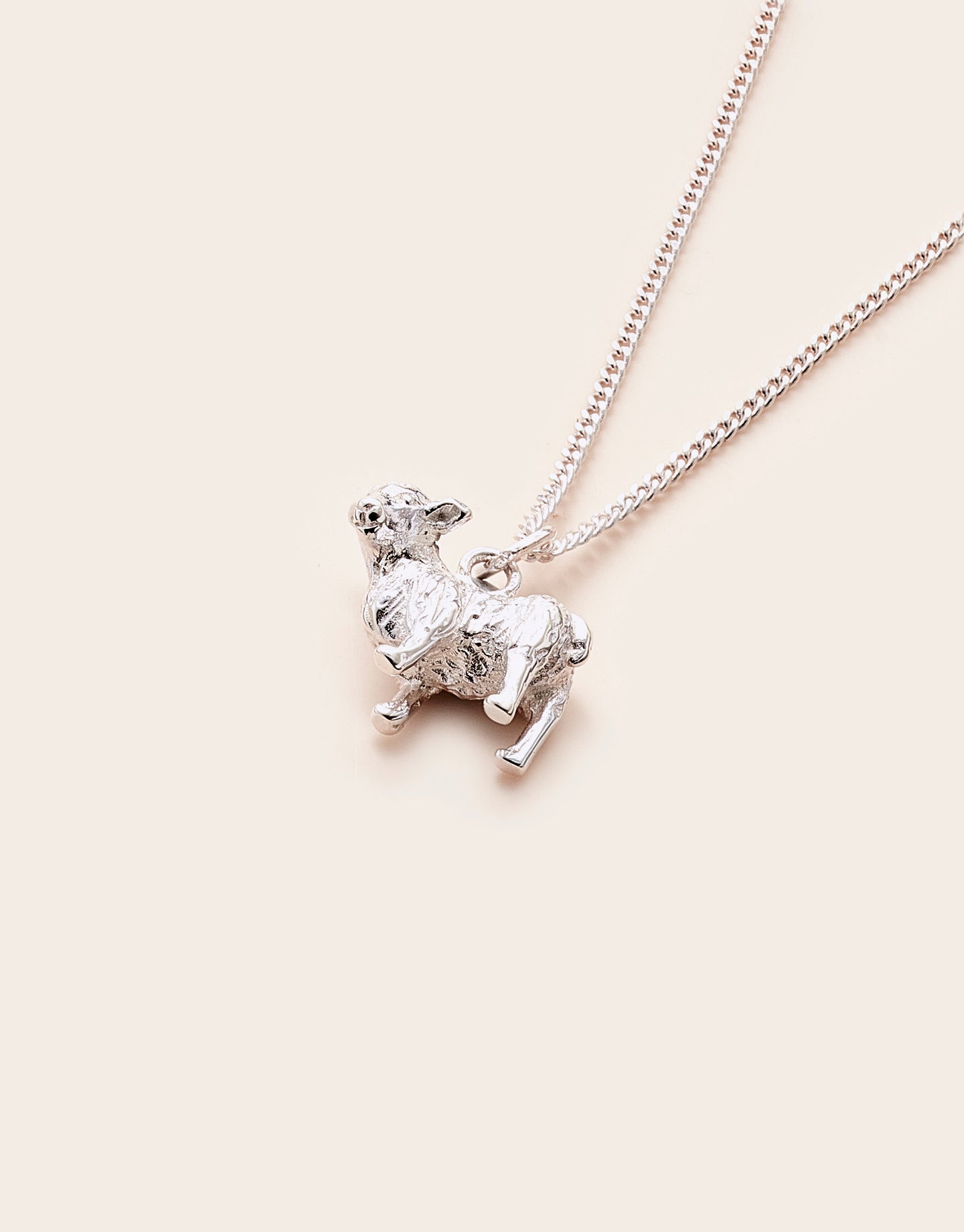 Heritage Sheep Charm Necklace