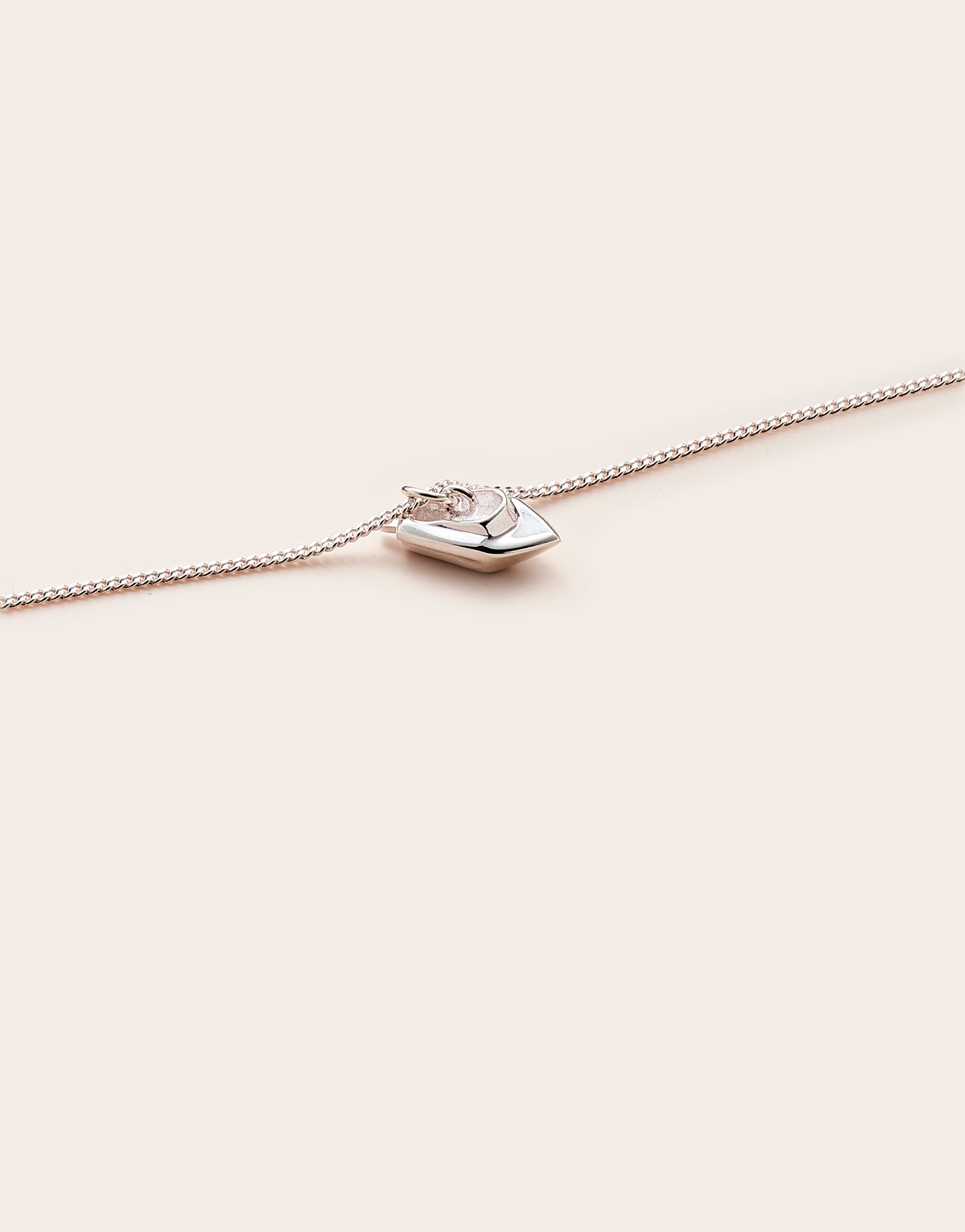 Heritage Jet Boat Charm Necklace