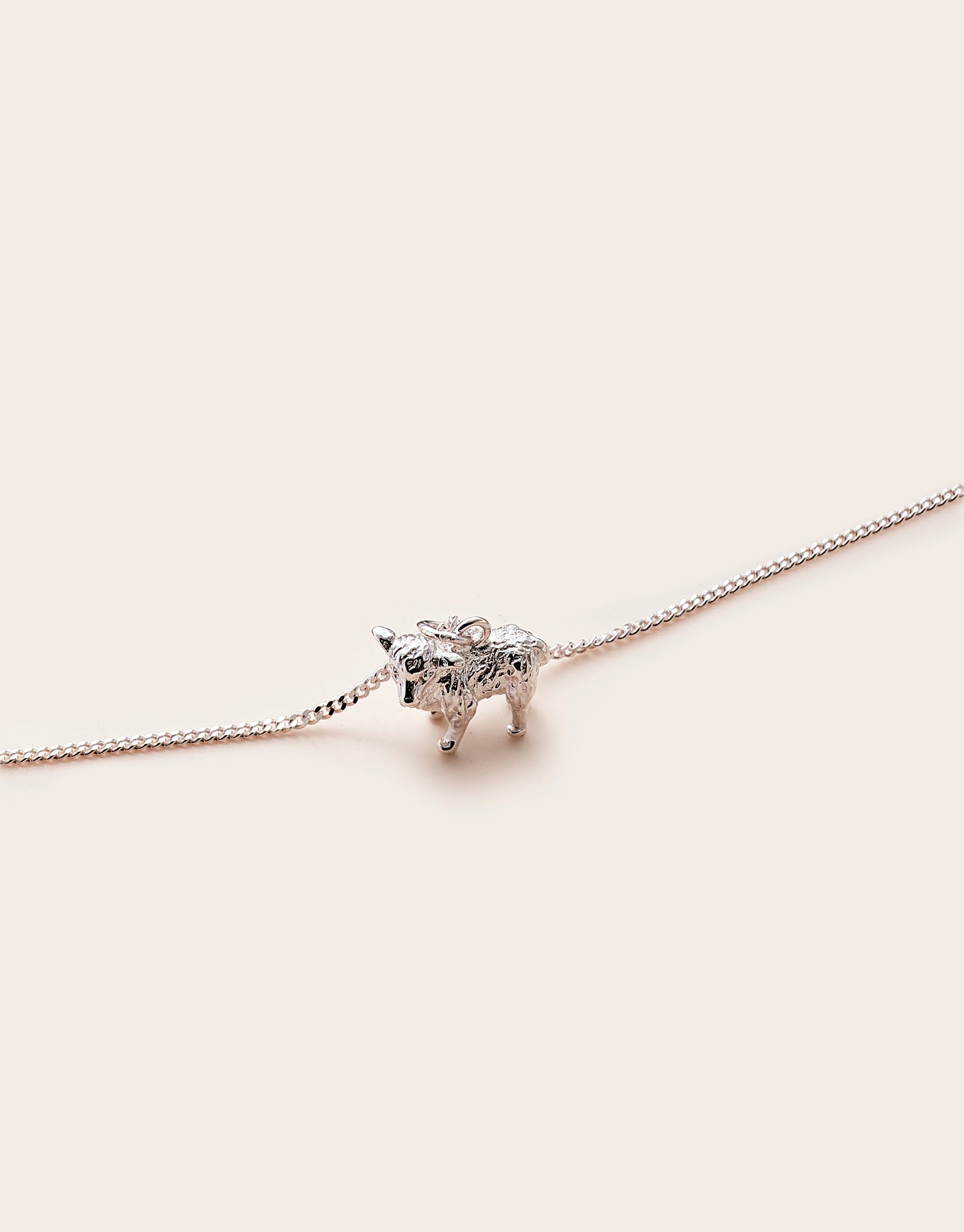 Heritage Sheep Charm Necklace