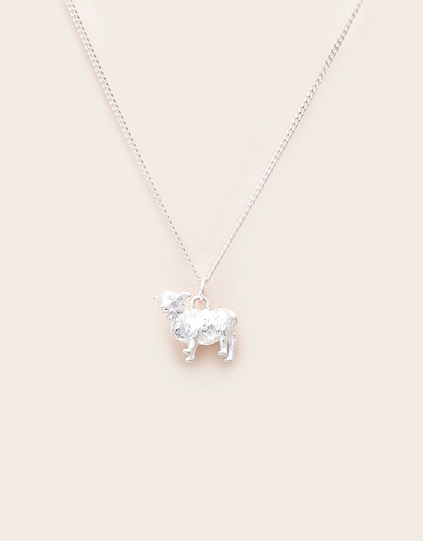 Heritage Sheep Charm Necklace