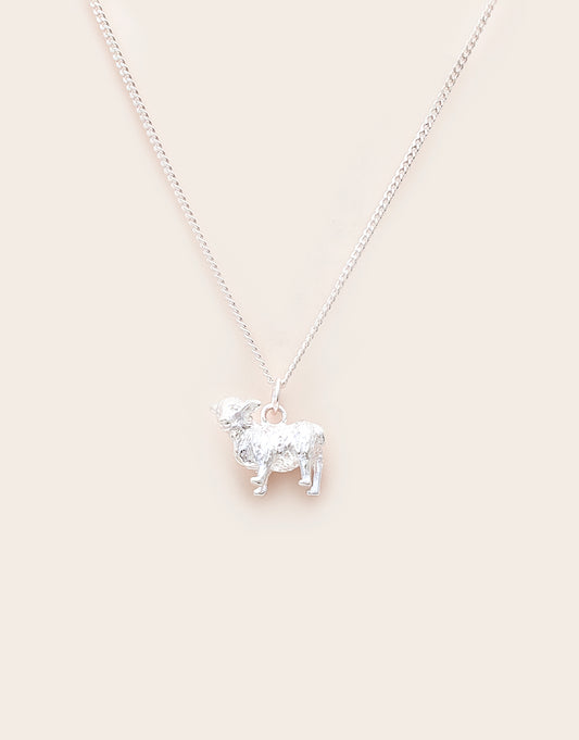 Heritage Sheep Charm Necklace