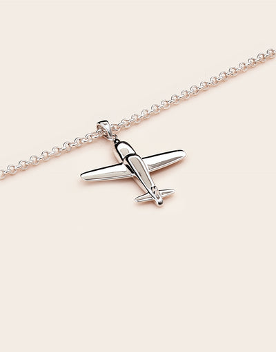 Aviator Necklace silver