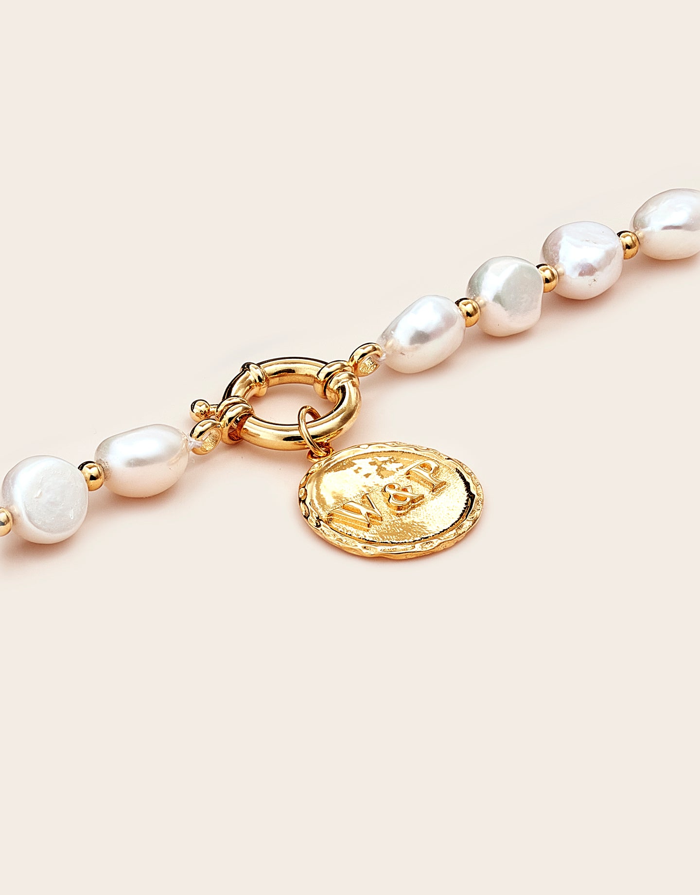 High Country Pearl Bracelet W&P charm