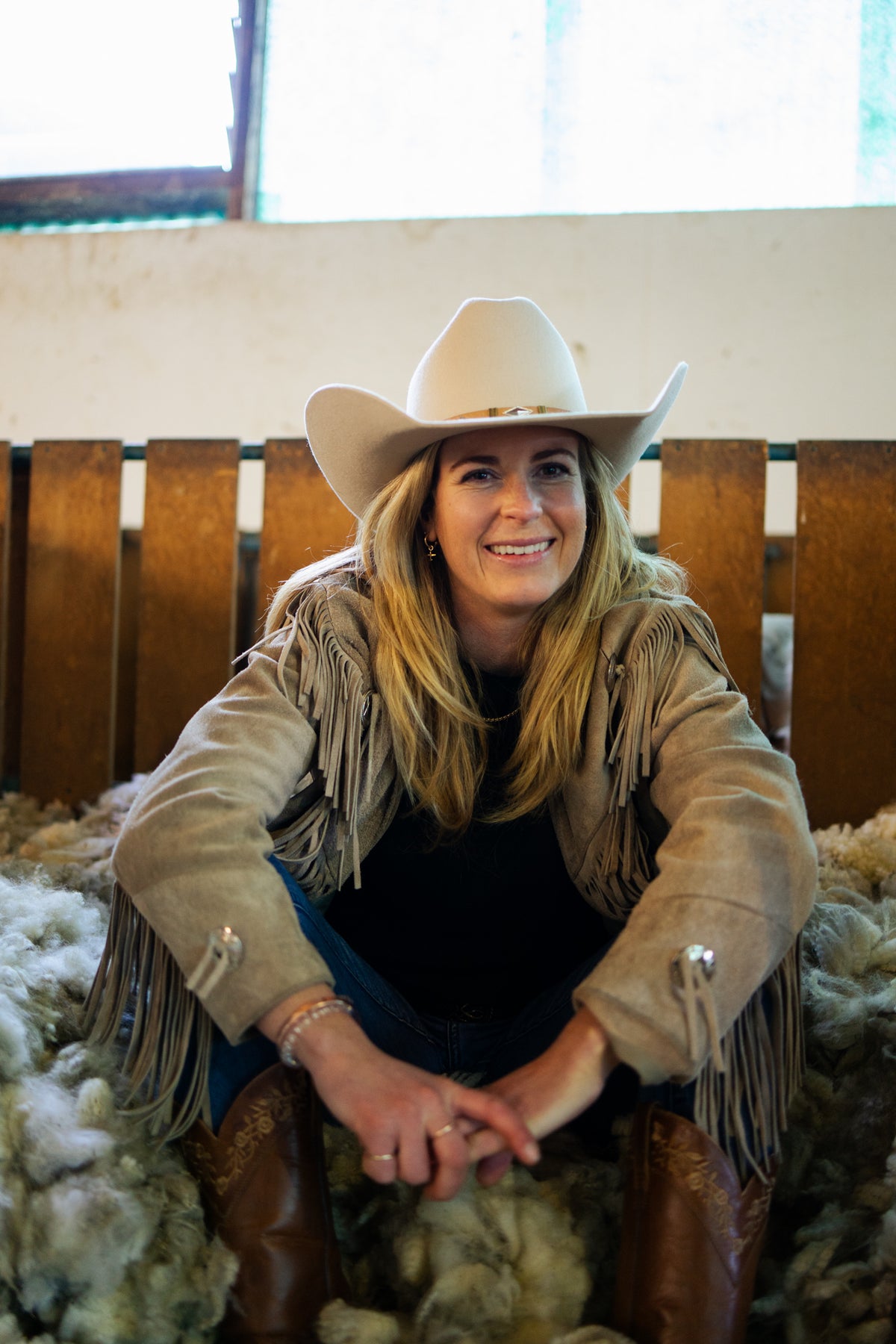 Trailblazer Cream / Felt Cowboy Hat