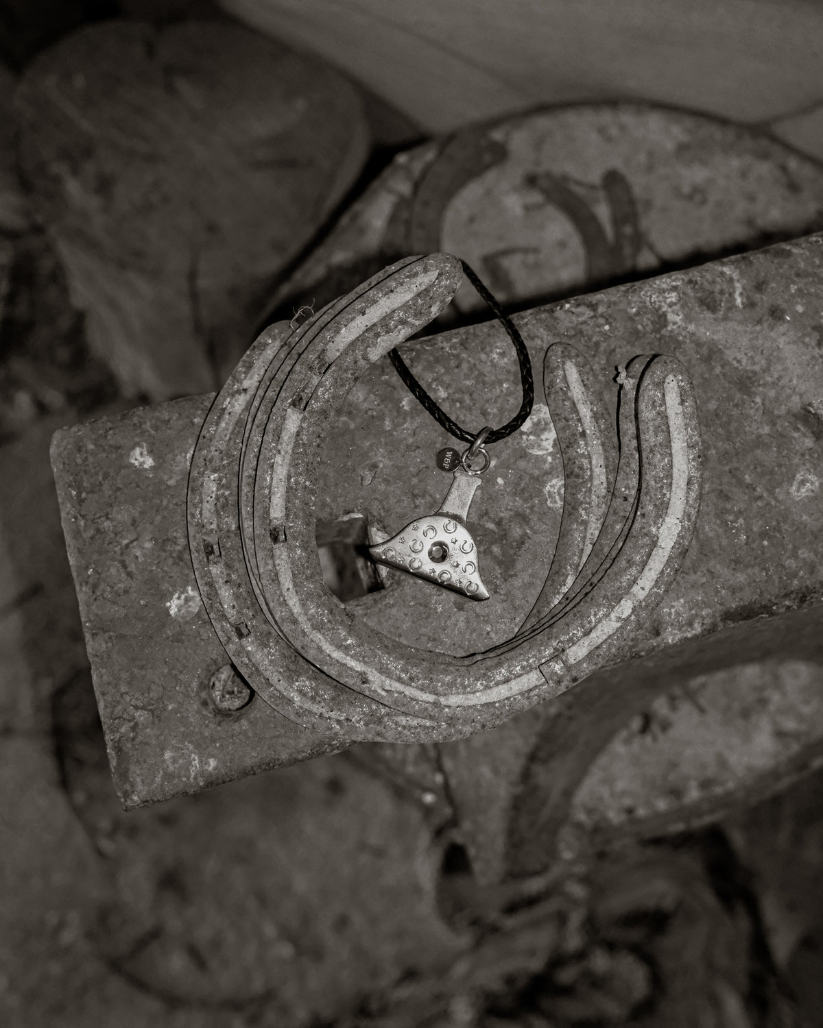 Workhorse Horseshoe Whistle Pendant
