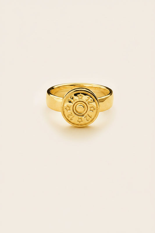 Trailblazer 12-Gauge Ring Gold Plated