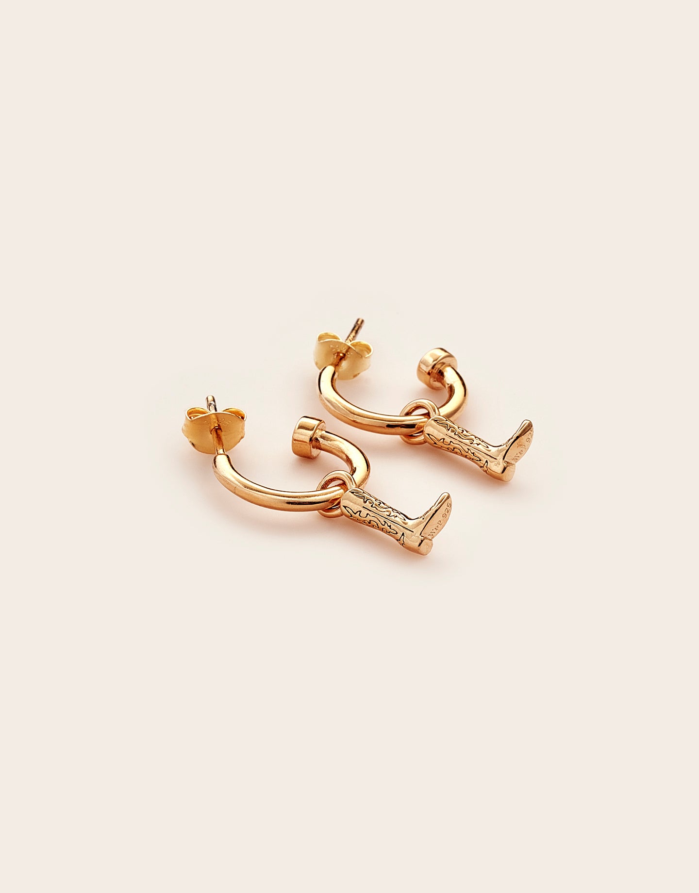 baby boot hoops gold