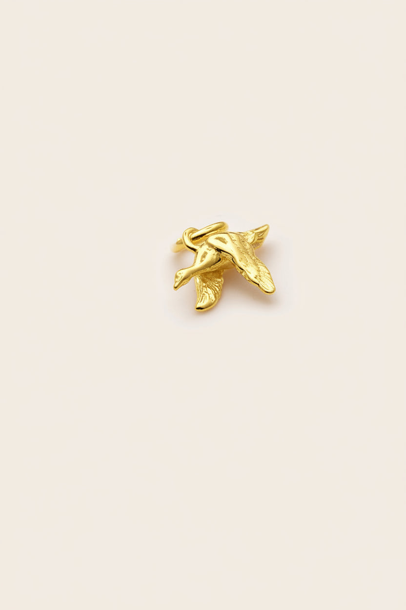 Heritage Duck Charm Gold Plated