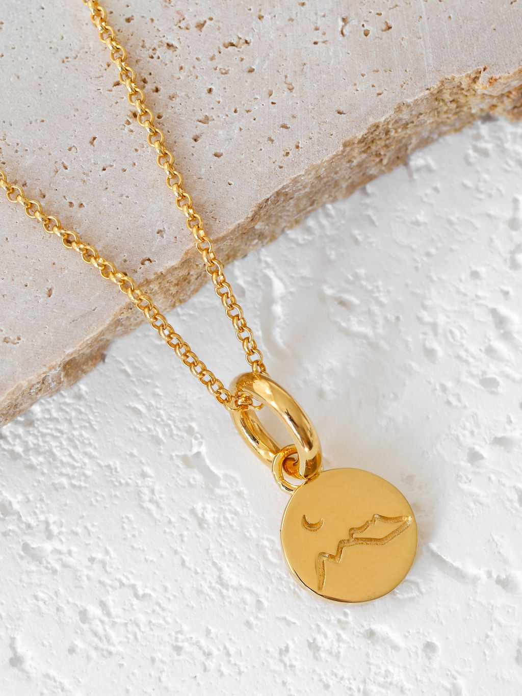 Starkeeper Moon Mountain Necklace